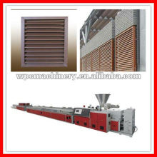 wpc shutters making machine